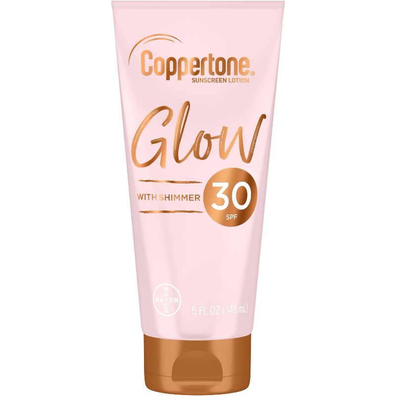 Coppertone Glow with Shimmer Sunscreen Lotion - SPF 30 - 5 fl oz