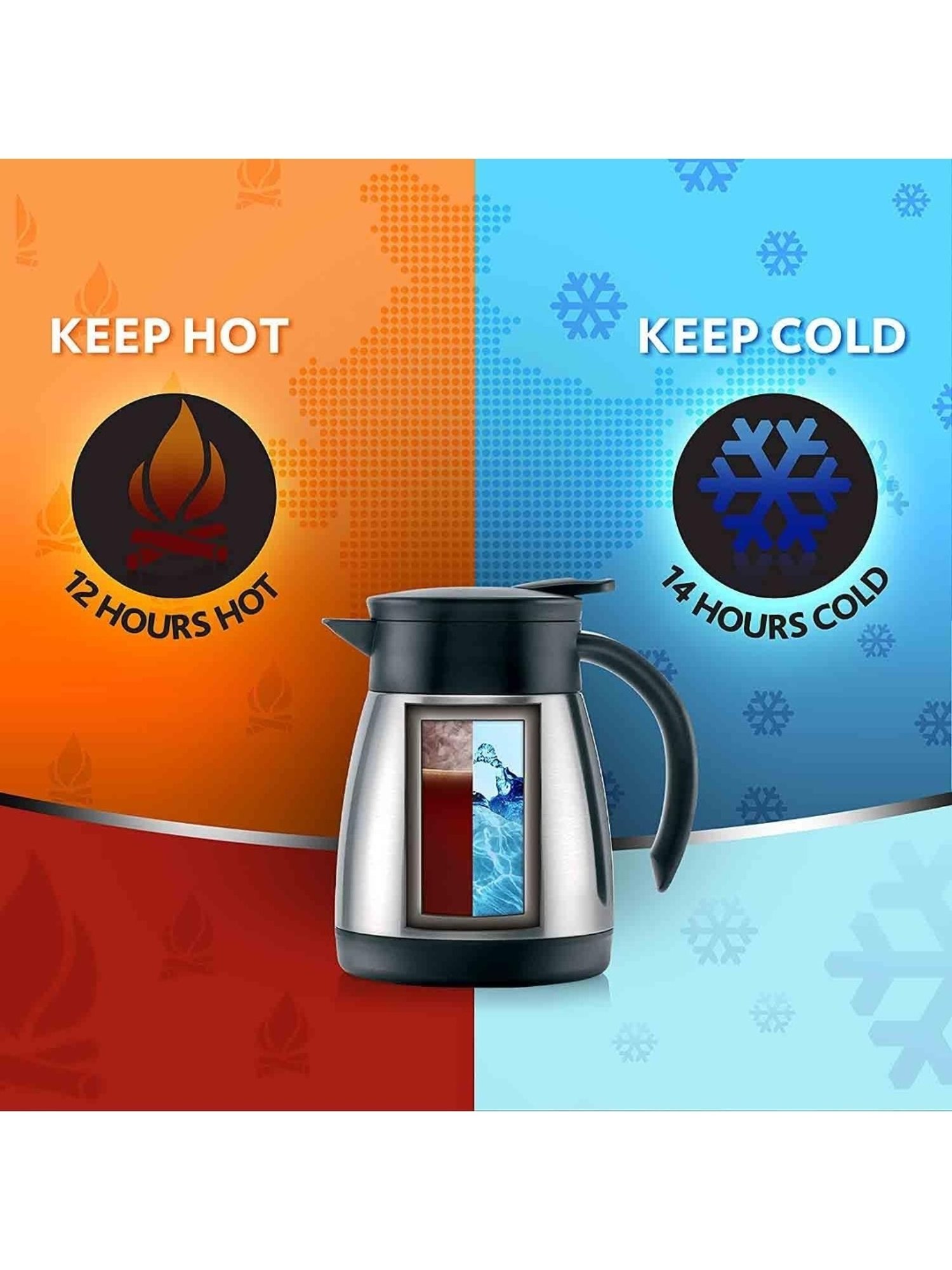 Pasabahce Transparent Victorian Caraffe Pitchers (1.18 L)