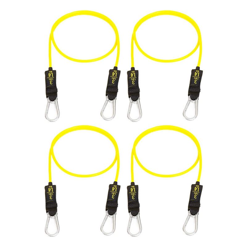 Bodylastics BLCOMP1OR1PU High Quality 23 and 30 Pound Full Body Anti Slip Resistance Clip Bands Fitness Weight Set w/ Durable Patented Locks, (2 Pack)