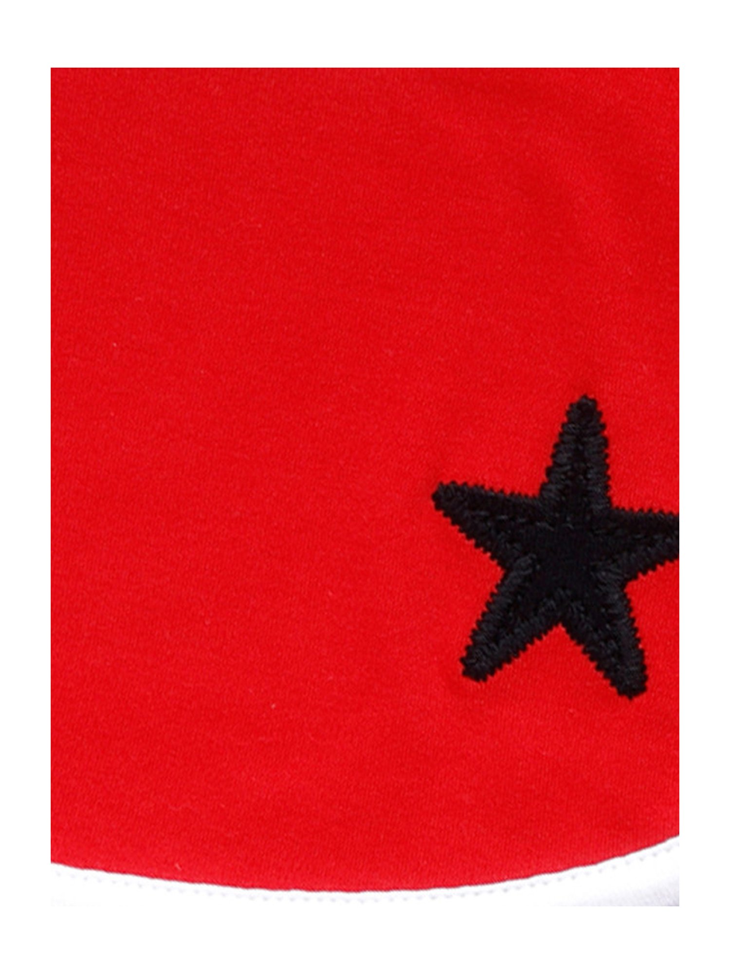 Pranava Kids Red Cotton Printed Accessories Set