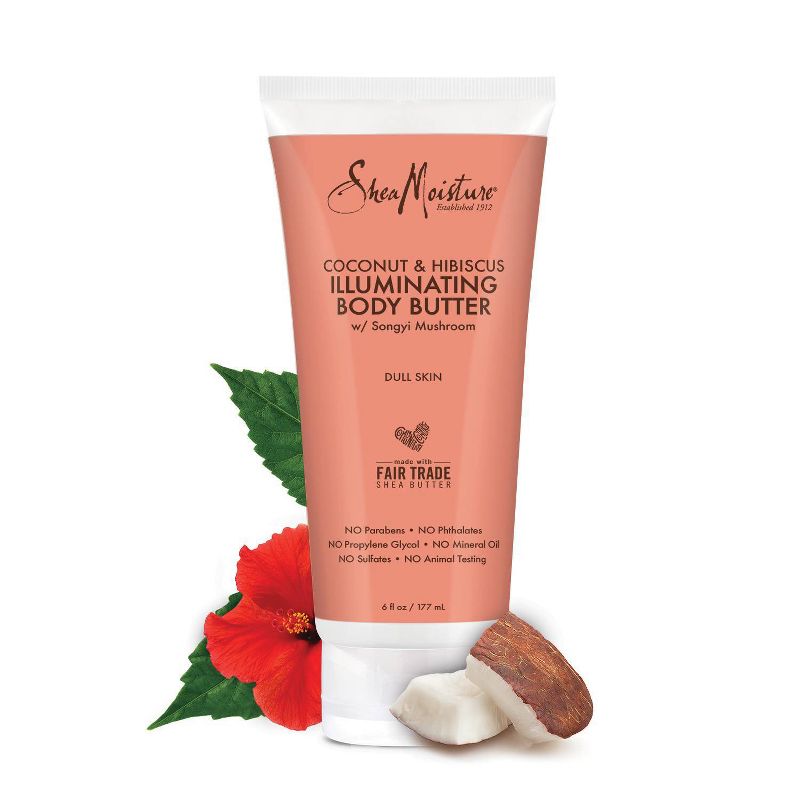 SheaMoisture Coconut and Hibiscus Body Butter - 6oz