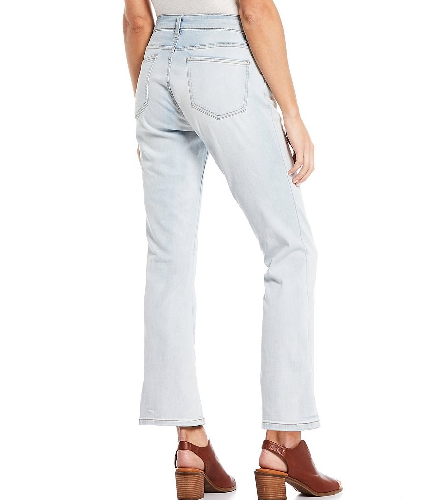 Reba Guiliana Flared Leg Mid Rise Ankle Jeans