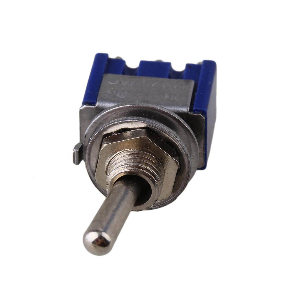 BQLZR 10 PCS Toggle Switch Single Pole Double Throw ON-ON Guitar Amplifier 2 Way