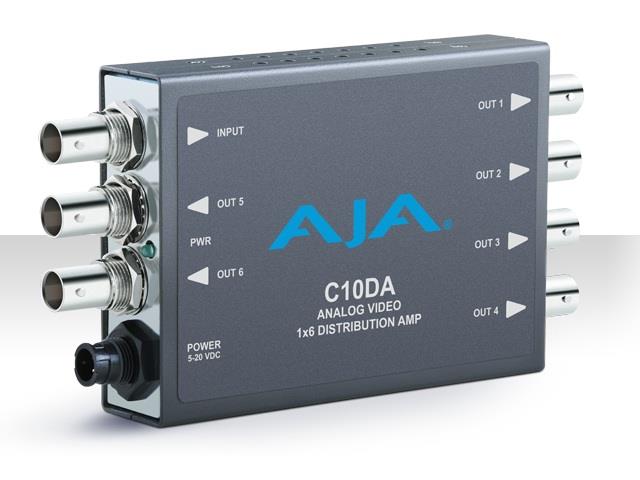 AJA C10DA 1x6 Analog Video Distribution Amplifier