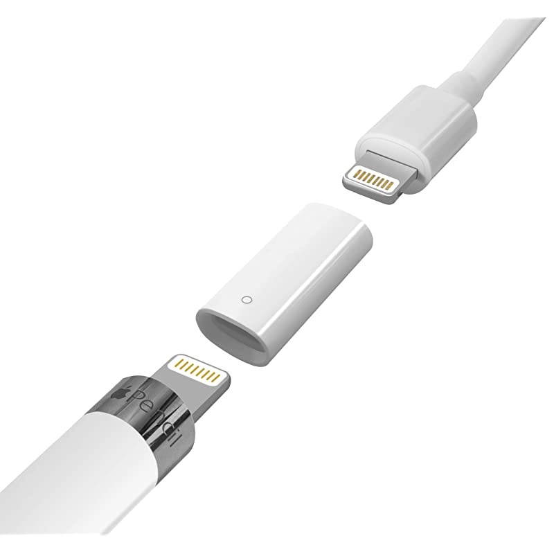 Charging Adapter Compatible with Apple Pencil Female to Female Charger Connector 2Pack