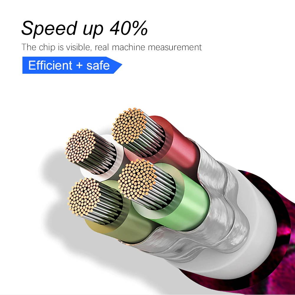 Micro Cable 2A Fast Charging Nylon Sync Data Mobile Phone Adapter Charger Cable For Samsung Sony HTC LG Android Cables