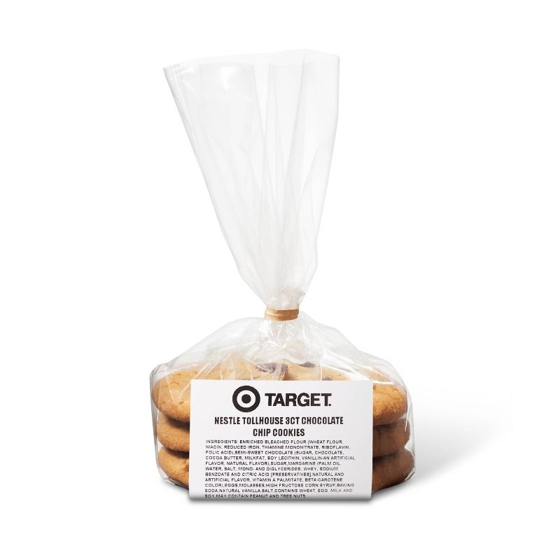 Nestle Tollhouse Chocolate Chip Cookies - 3ct