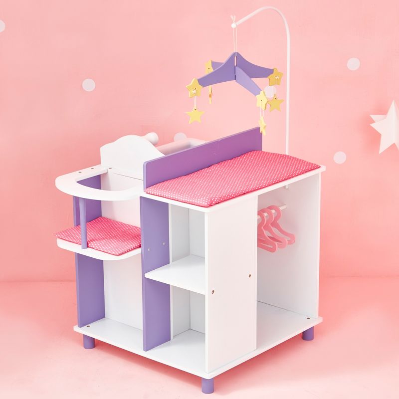 Olivia's Little World - Little Princess 18" Doll Furniture - Baby Changing Station with Storage