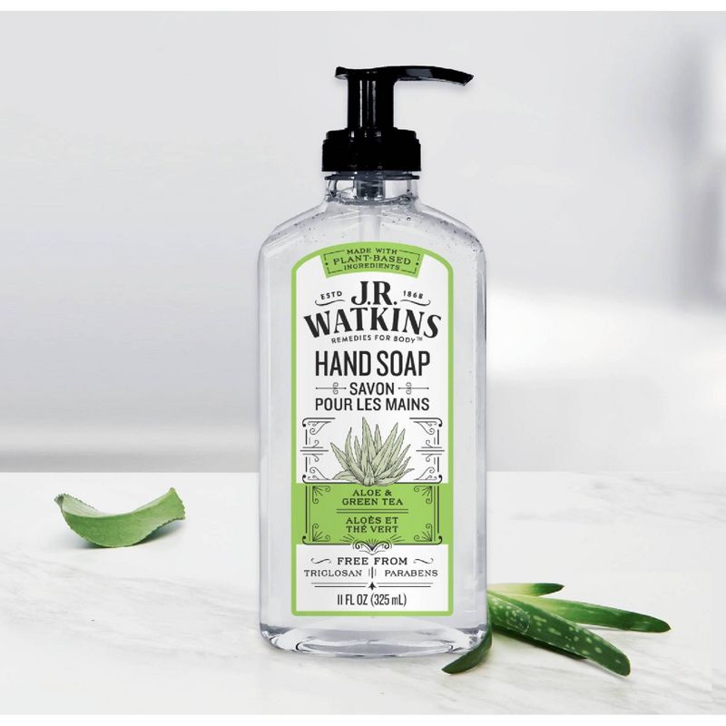 J.R. Watkins Aloe & Green Tea Liquid Hand Soap - 11oz