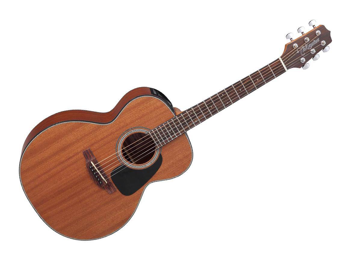 Takamine GX11MENS Mahogany 3/4 Size Travel Acoustic-Electric Guitar Natural