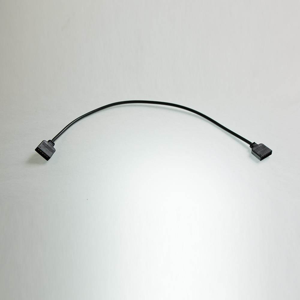 ModMyMods 5-Pin Female RGBW LED Strip 30cm Extension Cable - Black (MOD-0254)