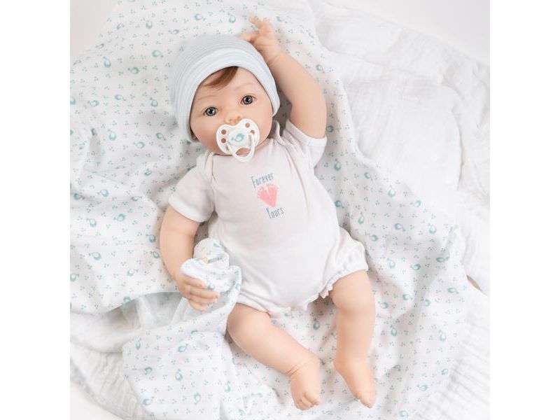 Paradise Galleries Realistic Newborn Doll - Forever Yours Believe, 7-Piece Reborn Doll Gift Set with Magnetic Pacifier