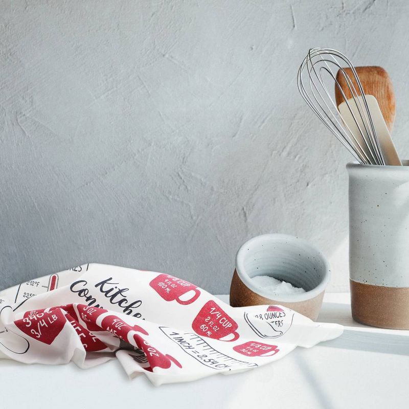 2pk Measurements Designer Print Towel - MU Kitchen