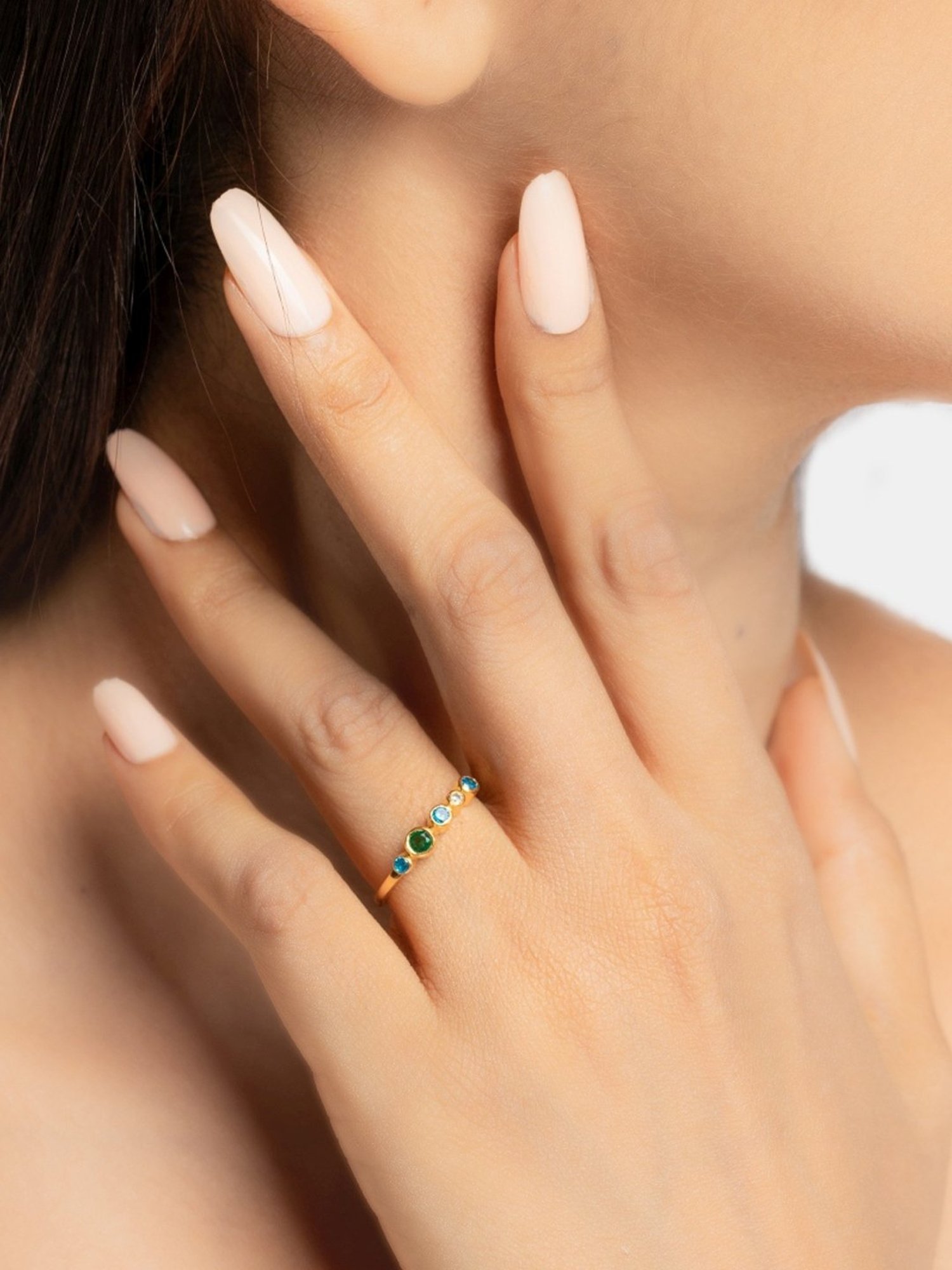 Palmonas Color Grade Gold Vermeil Ring