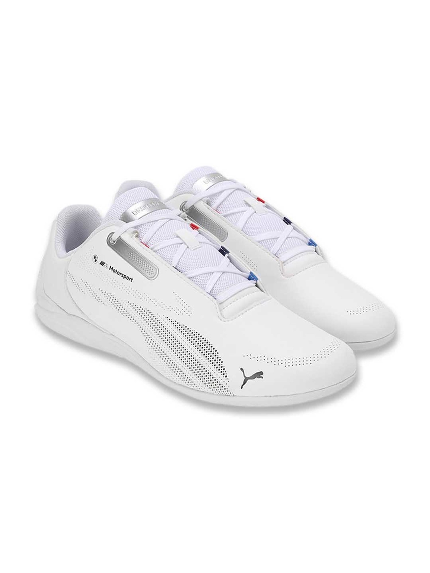 Puma Men's BMW Motorsport Drift Cat Decima 2.0 White Casual Sneakers