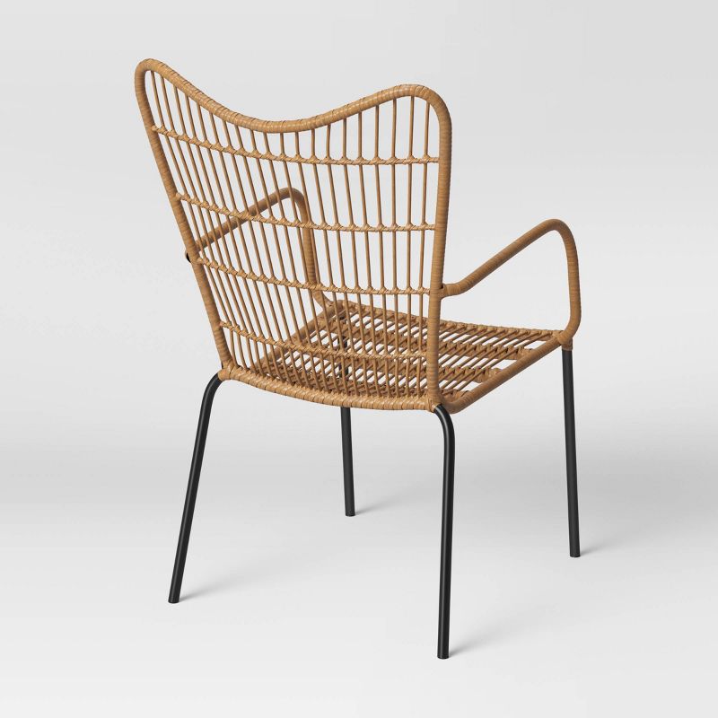 Wingback Patio Accent Chair - Natural - Opalhouse™