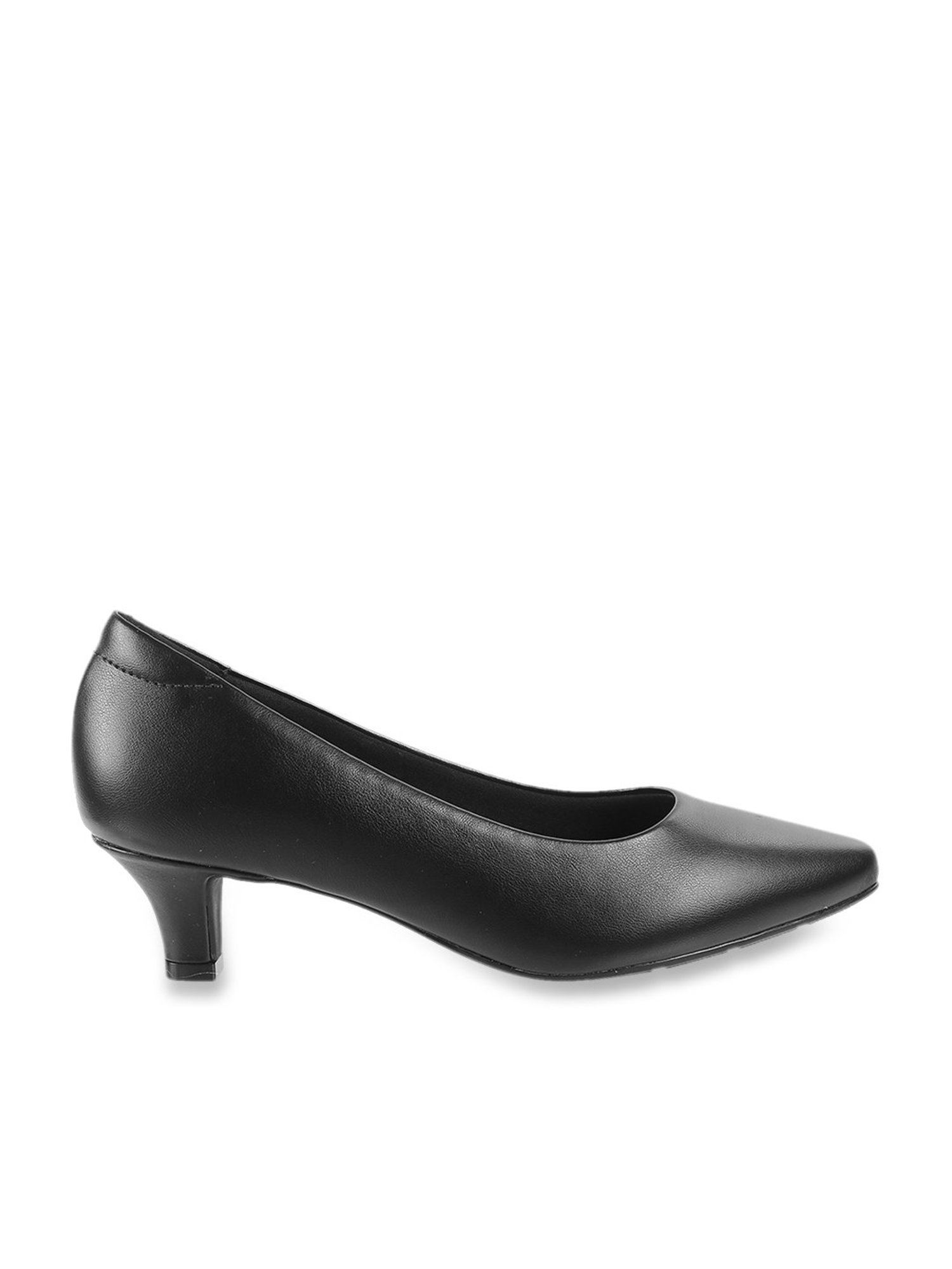 J. Fontini by Mochi Women's Black Formal Pumps