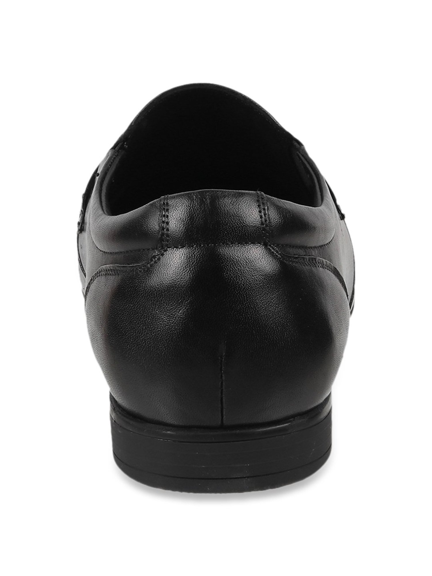 J. Fontini by Mochi Men's Black Formal Loafers