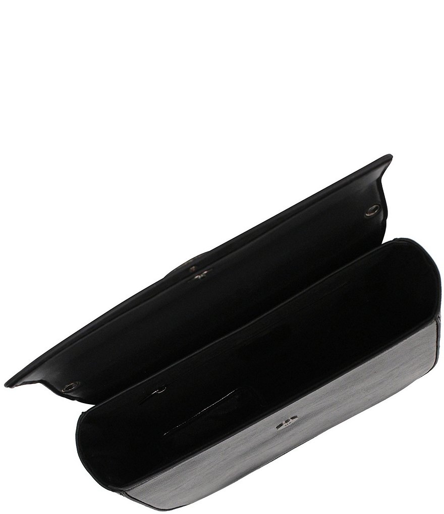 J. Renee 10500 Pearlized Patent Convertible Flap Shoulder Bag