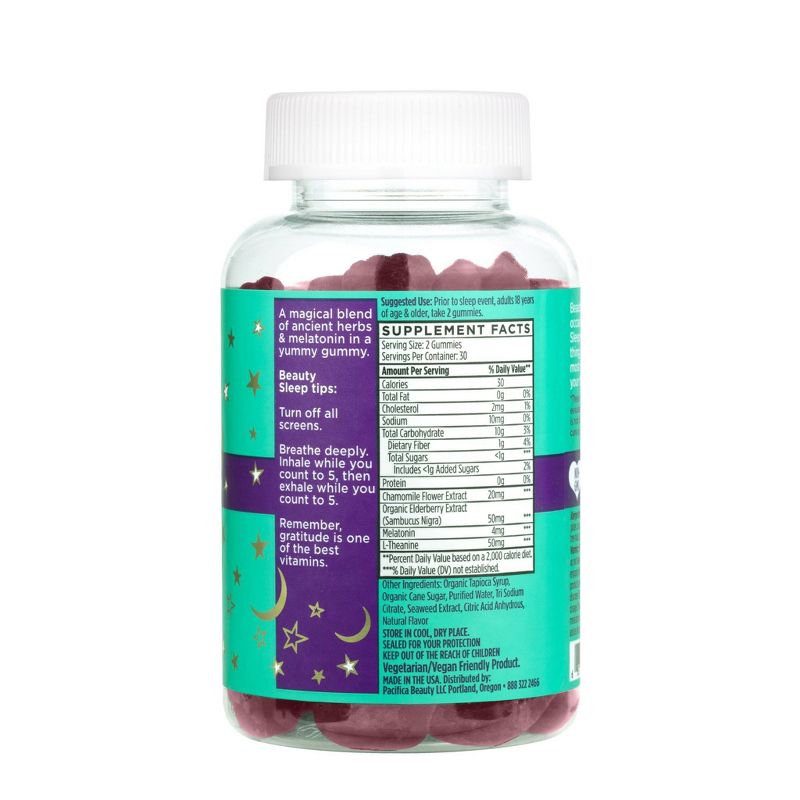 Pacifica Dream Sleep Beauty Gummies - 60ct