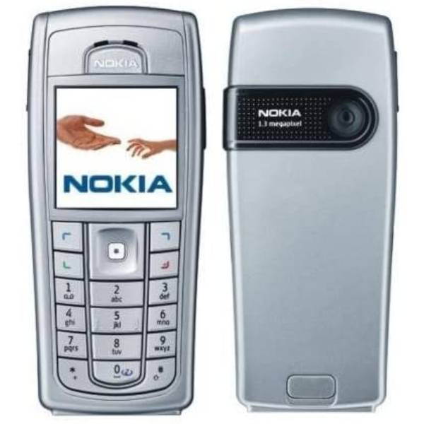 Nokia 6230i Single-Sim 32MB (GSM Only | No CDMA) Factory Unlocked 2G GSM Cell-Phone (Silver Grey) - International Version