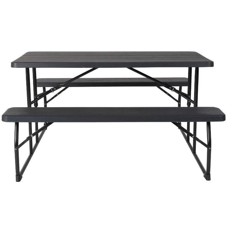 Emma and Oliver 72" x 12" x 12" Birchwood Bar Top Riser with Silver Legs