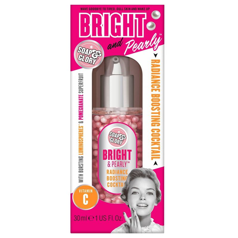 Soap & Glory Bright + Pearly Vitamin C Radiance Boosting Cocktail - 1oz