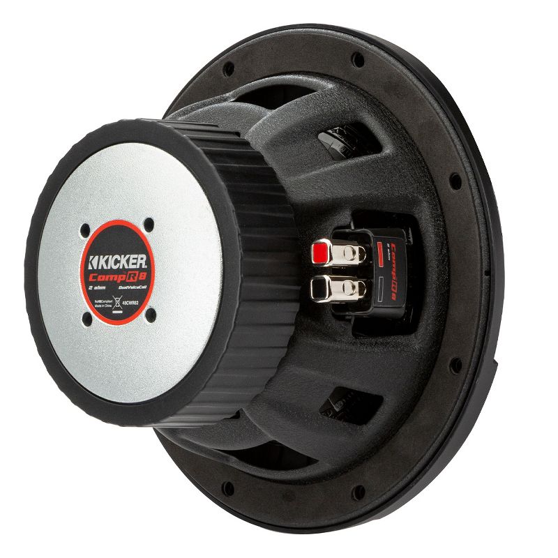 Kicker 48CWR84 CompR 8" 4-Ohm DVC Subwoofer