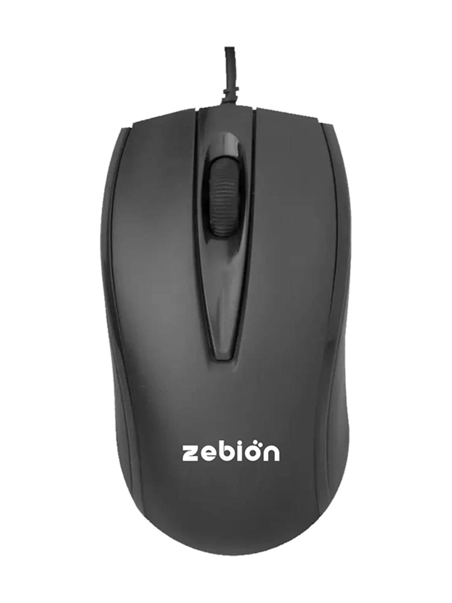Zebion Z70 Plus Wired Optical Mouse (USB 2.0, Black)