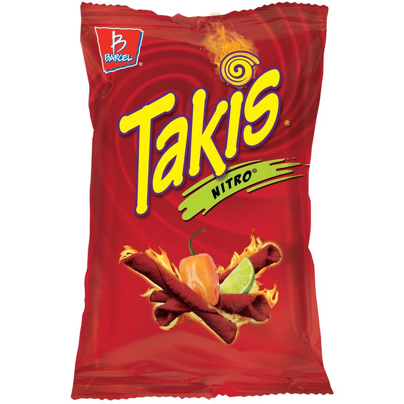 Barcel Takis Nitro Habanero & Lime Corn Snack - 9.9oz
