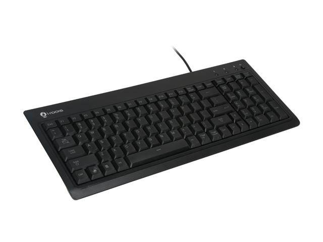 i-rocks KR-6820E-BK Backlit PC Keyboard