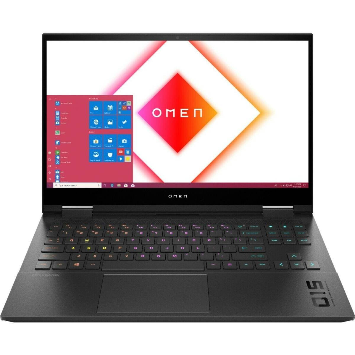 HP OMEN - 15.6" Gaming Laptop - Intel Core i7 - 16GB Memory - NVIDIA GeForce RTX 3070 - 512GB SSD - Shadow Black Notebook PC Computer 15-ek1013dx