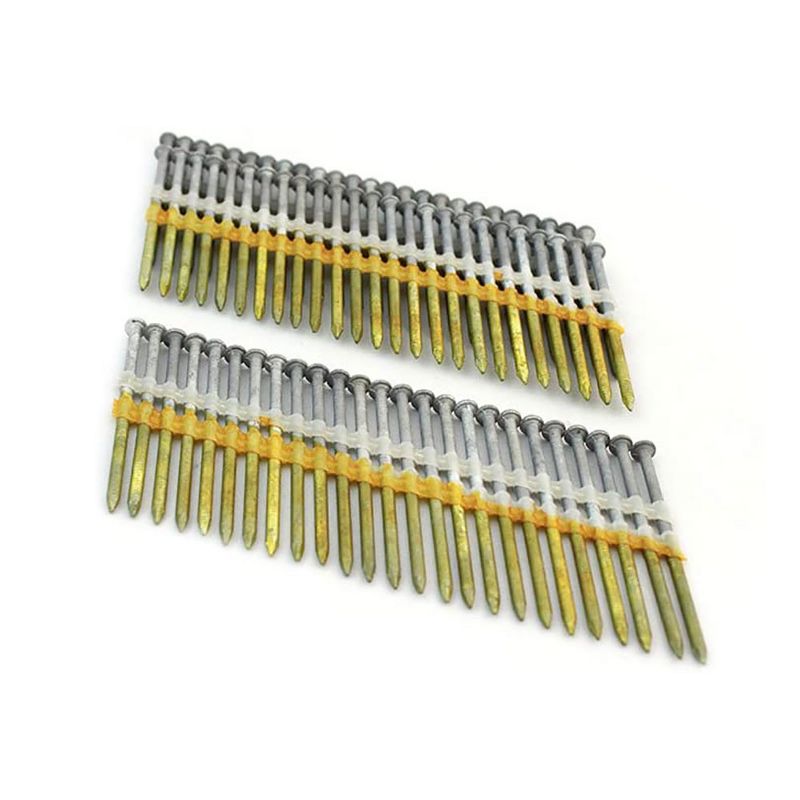 Freeman FR.131-3HDGRS 21 Degree 0.131 x 3 Inch Plastic Collated Solid Steel Constructed Ring Shank Galvanized Framing Nails, 2000 Nails in Box
