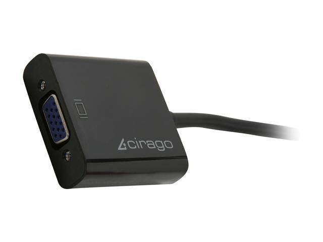 Cirago DPN1011 DisplayPort to VGA (HD-15) Adapter