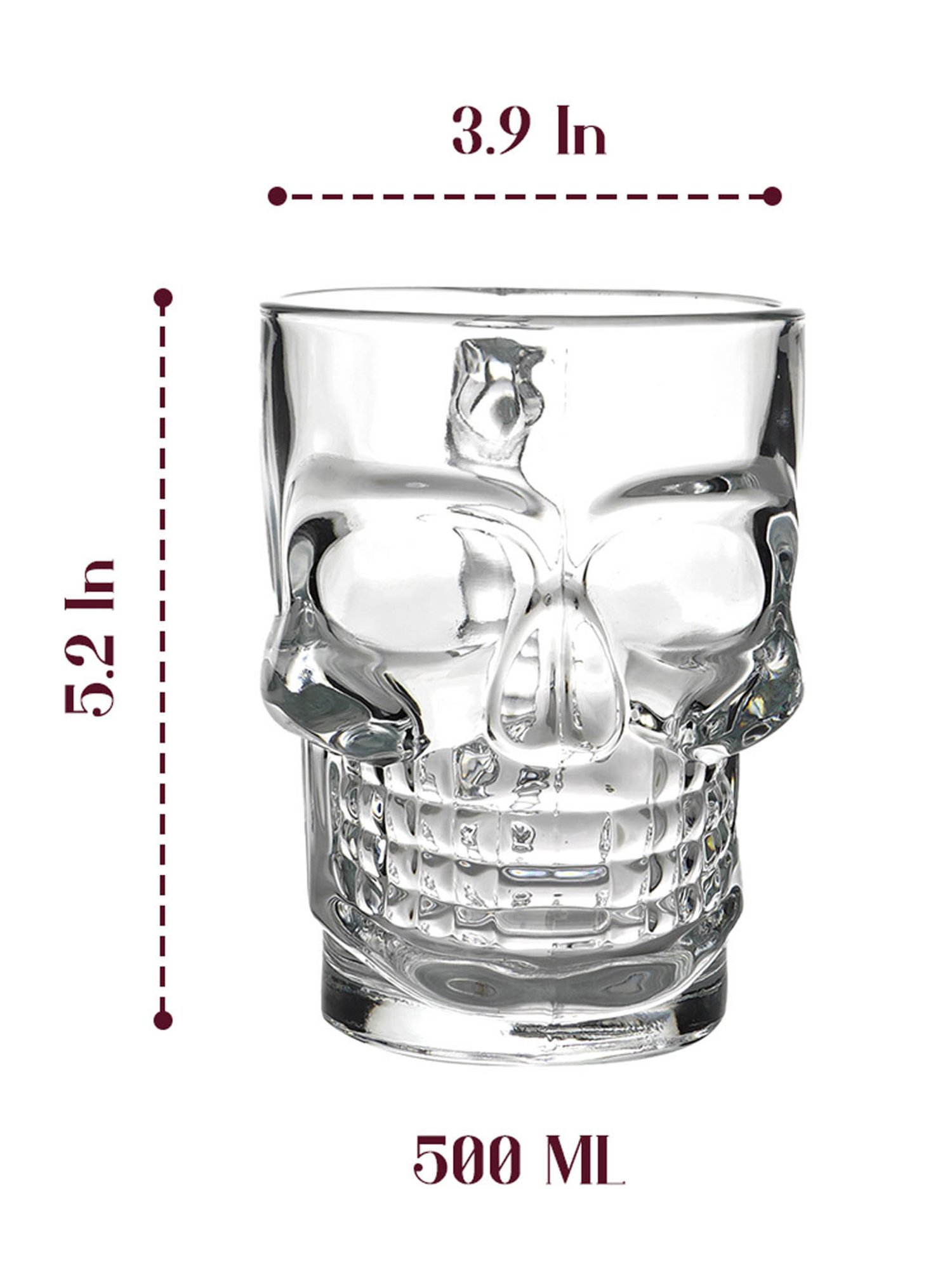 Mikasa Julie Transparent Glass Flute Glass (0.266 L) - Set of 4