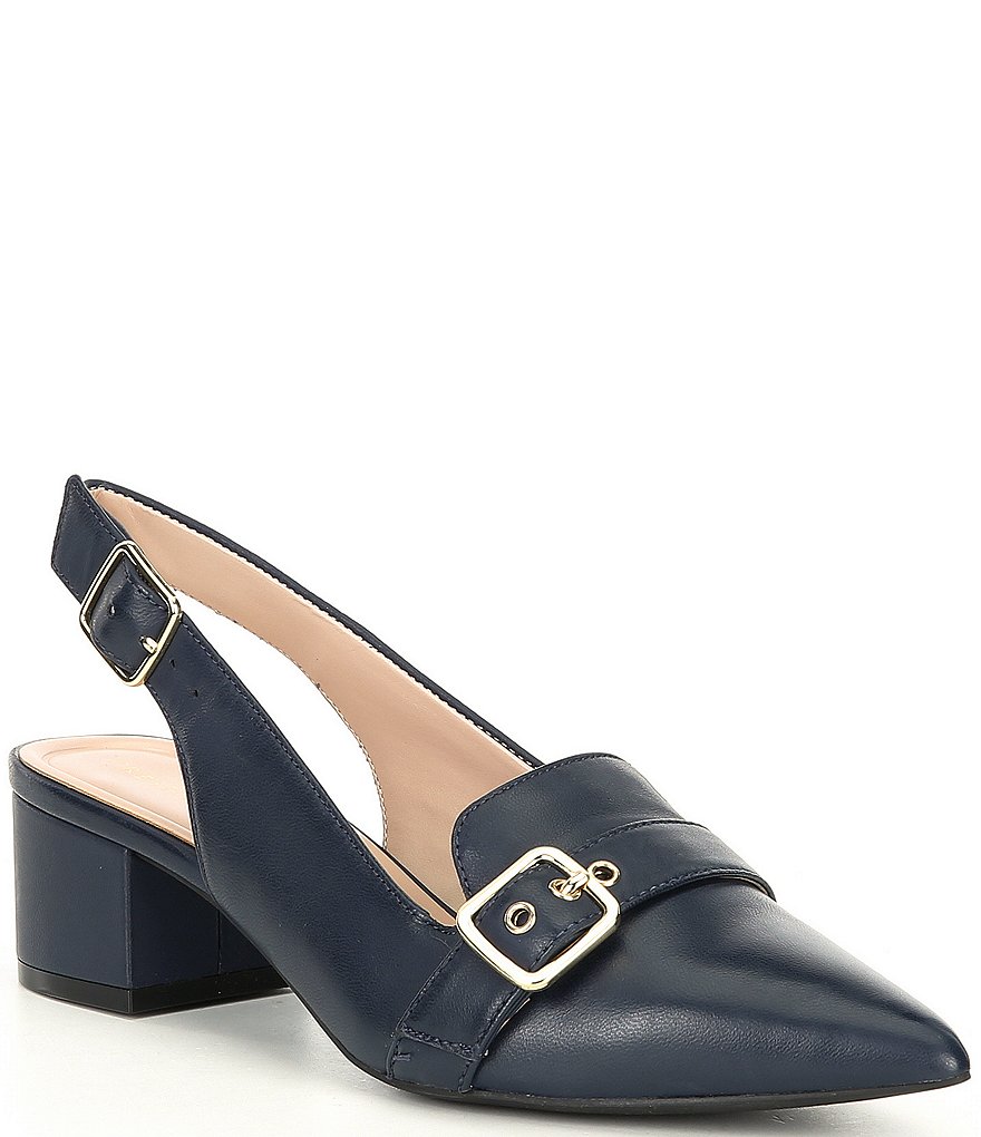 Preston & York Taylor Slingback Pointed Toe Pumps