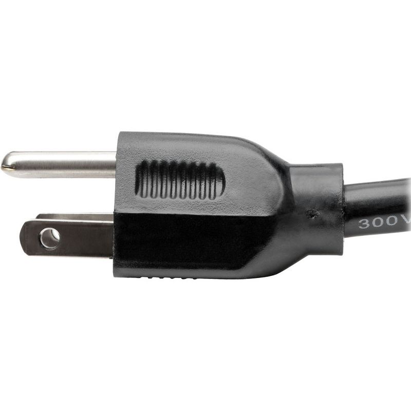 Tripp Lite Power Cord Extension Cable Heavy Duty 14AWG 5-15P 5-15R 15A 25' - 120 V AC Voltage Rating - 15 A Current Rating - Black