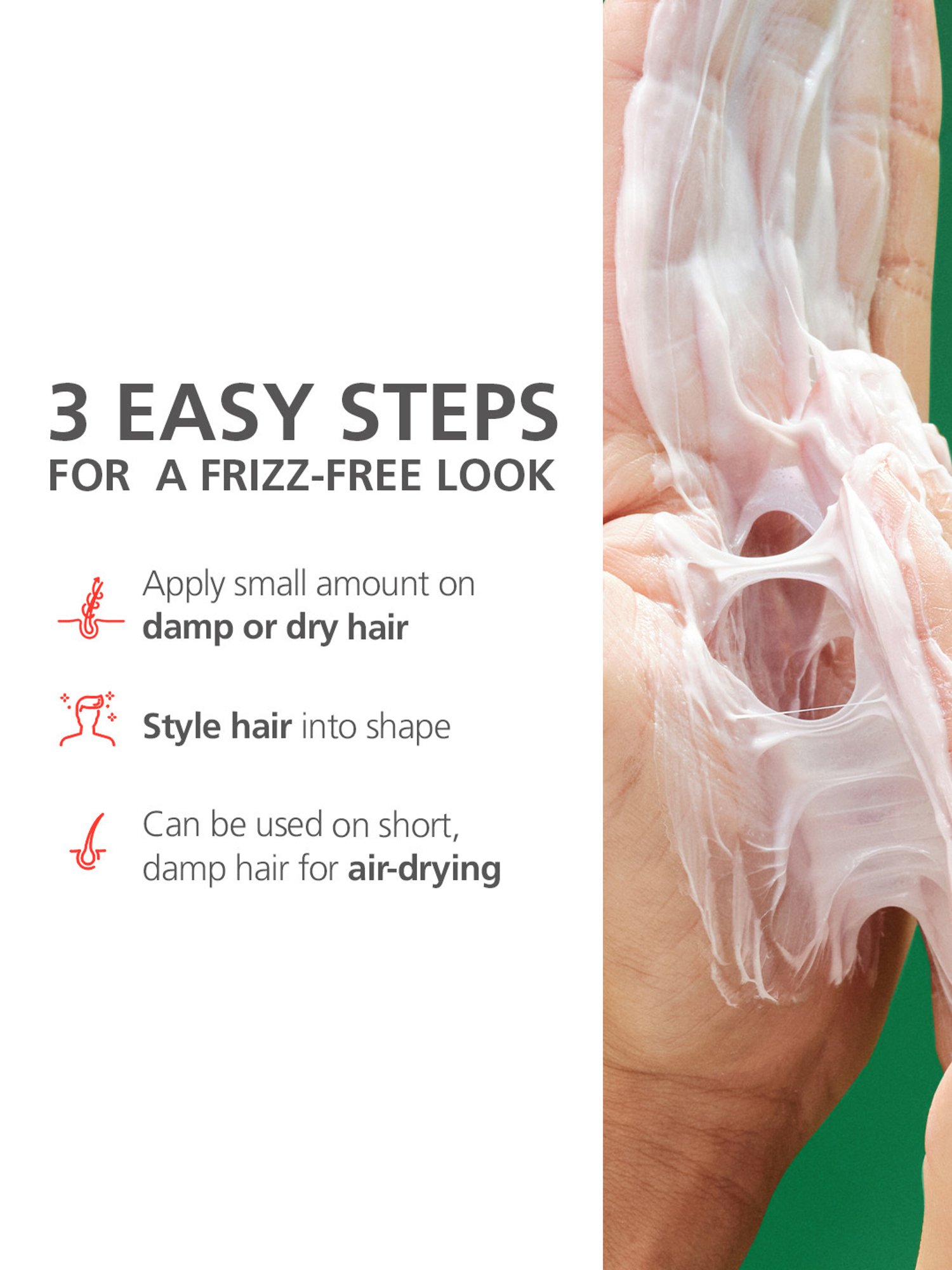 Arata Natural Hair Gel + Hair Cream Combo