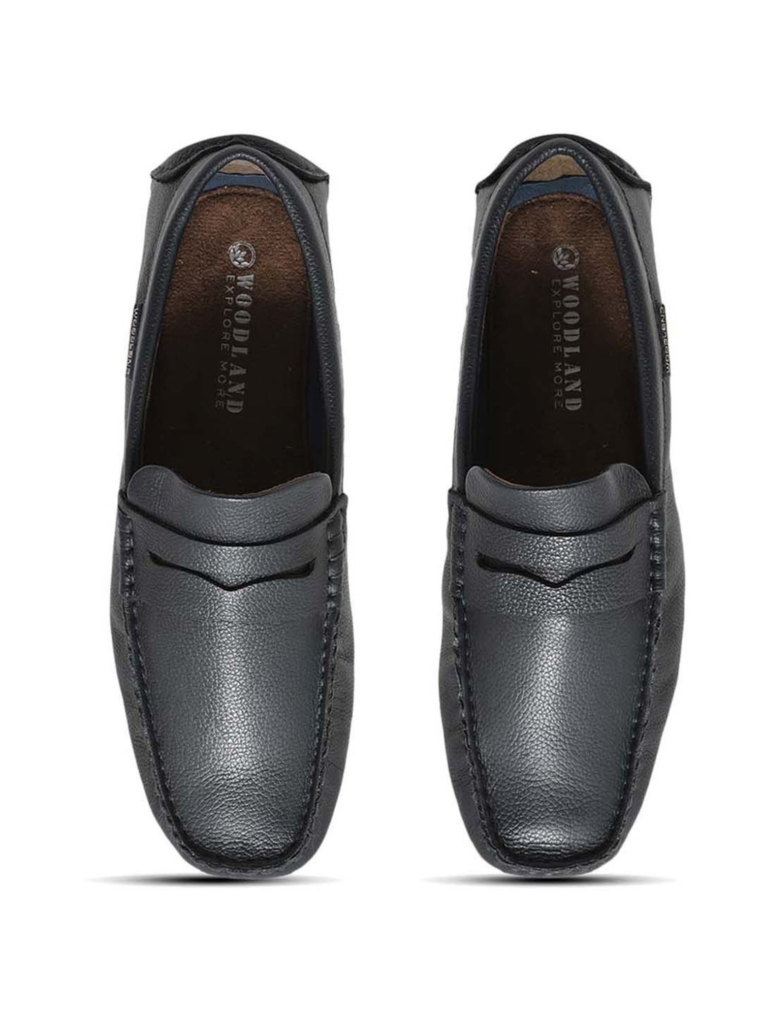 Woodland Men's Navy Casual Loafers