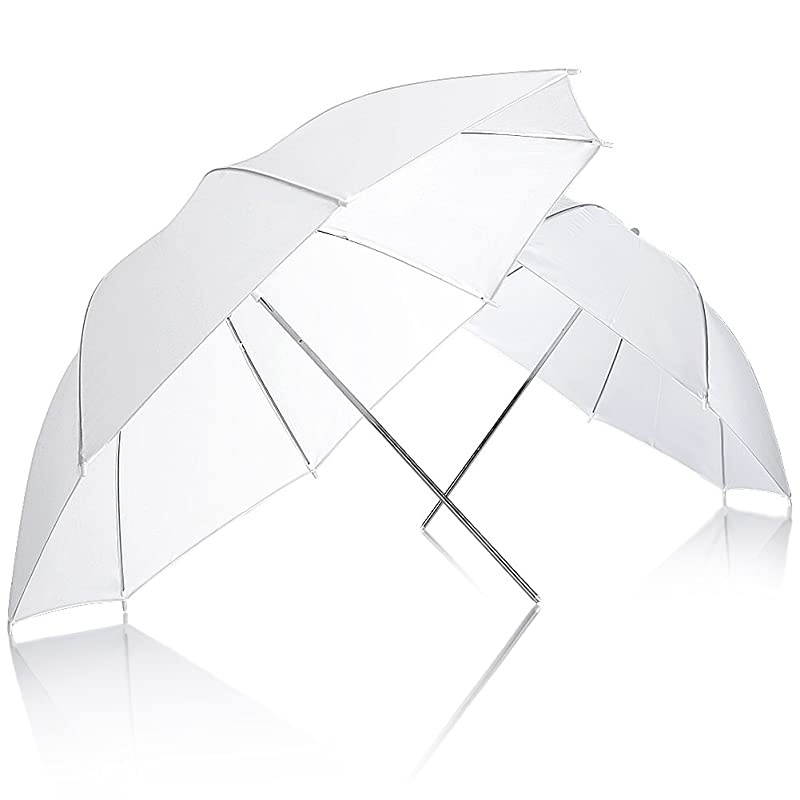 2.6M x 3M/8.5ft x 10ft Background Support System and 800W 5500K Umbrellas Softbox Continuous Lighting Kit for Photo Studio Product,Portrait and Video Shoot Photography