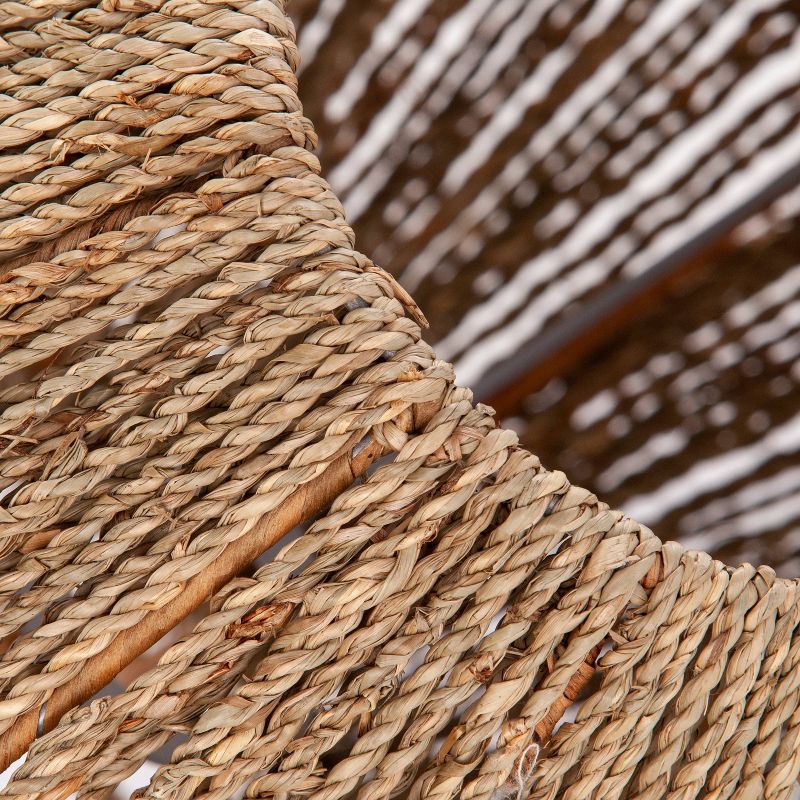 13" Lotte Seagrass Pendant Shade Brown - Holly & Martin