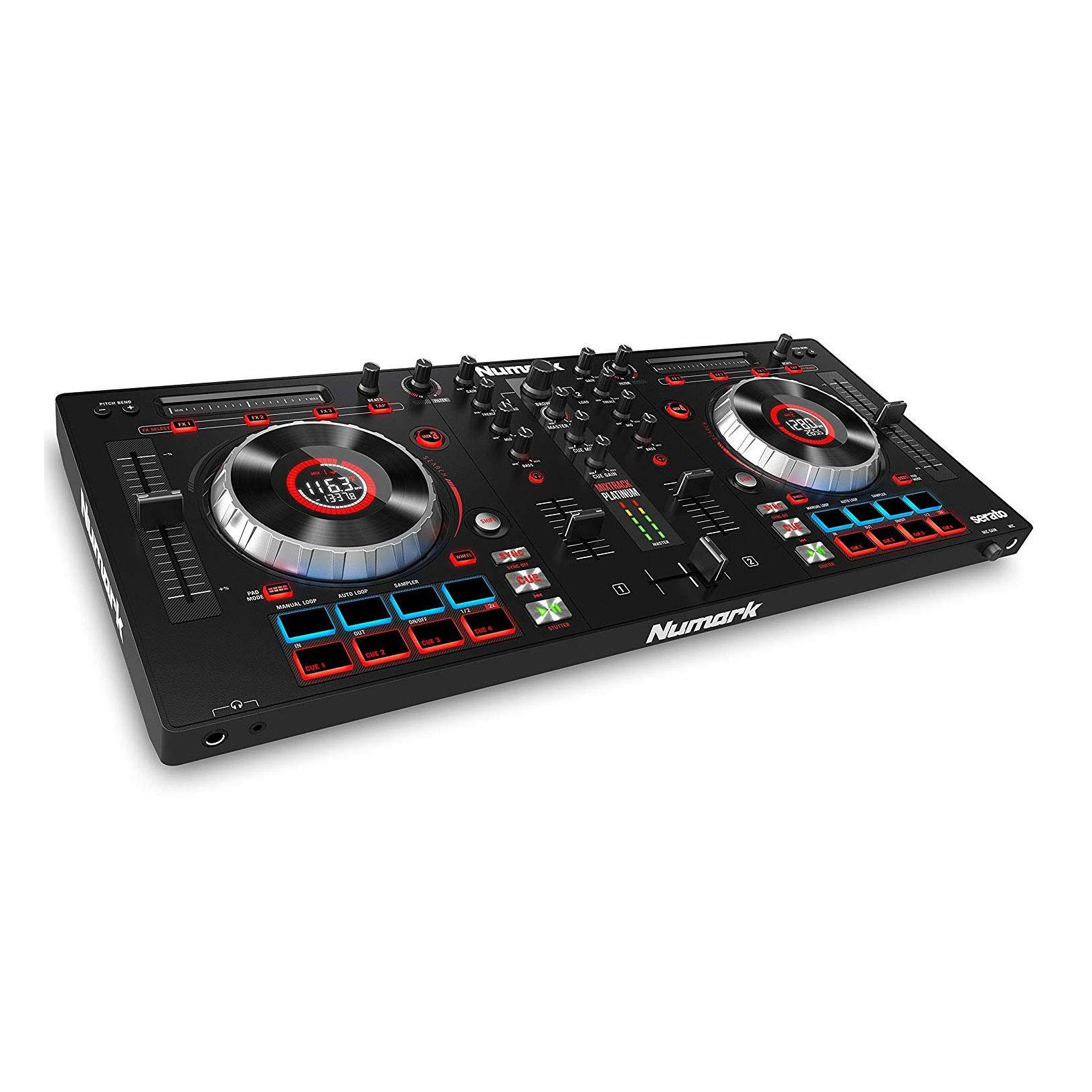 Numark Mixtrack Platinum DJ Controller With Jog Wheel Display