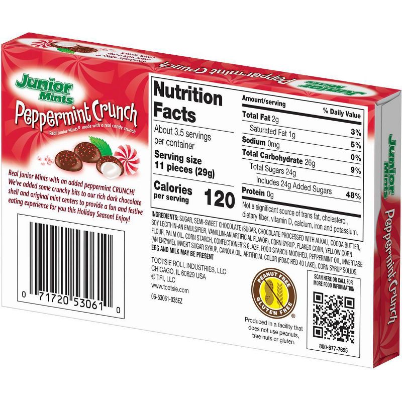 Junior Mints Holiday Peppermint Crunch Theater Box - 3.5oz