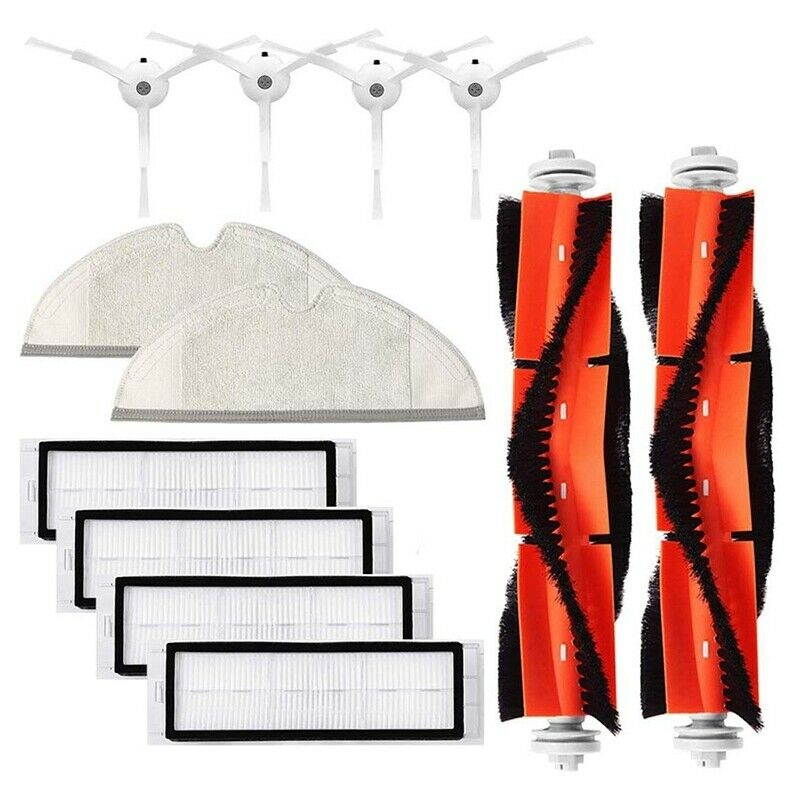 for Xiaomi Mi Robot Vacuum Cleaner Cleaning Brush Filter Mop Cloths Accessory