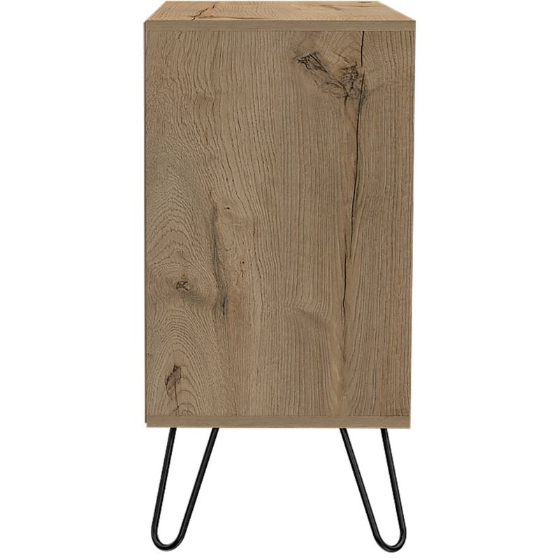 Naples Side Board White/Dark Brown - Chique