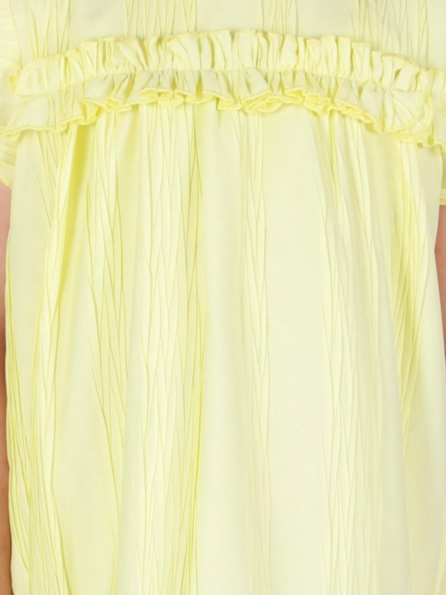 KidsDew Yellow Textured Pattern Casual Dress