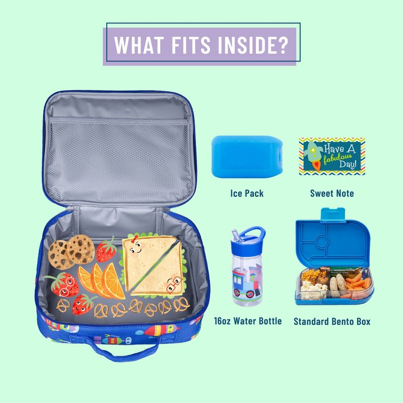 Wildkin Olive Kids' Lunch Box - Robots