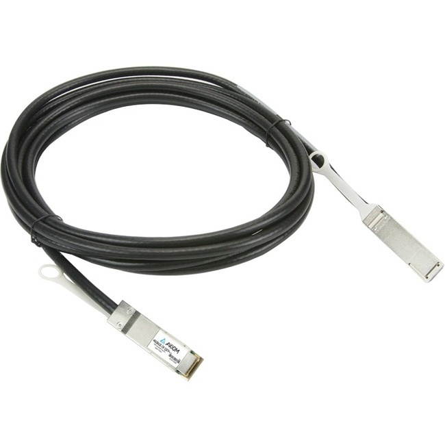 Axiom X6595-R6-AX Direct Attach Cable - Qsfp+ To Qsfp+ - 10 Ft - Twinaxial
