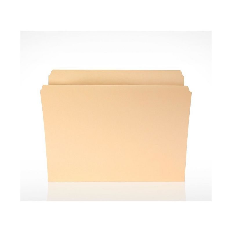 Smead Pressboard Folders with Two Pocket Dividers Legal Six-Section Red 10/Box 19079