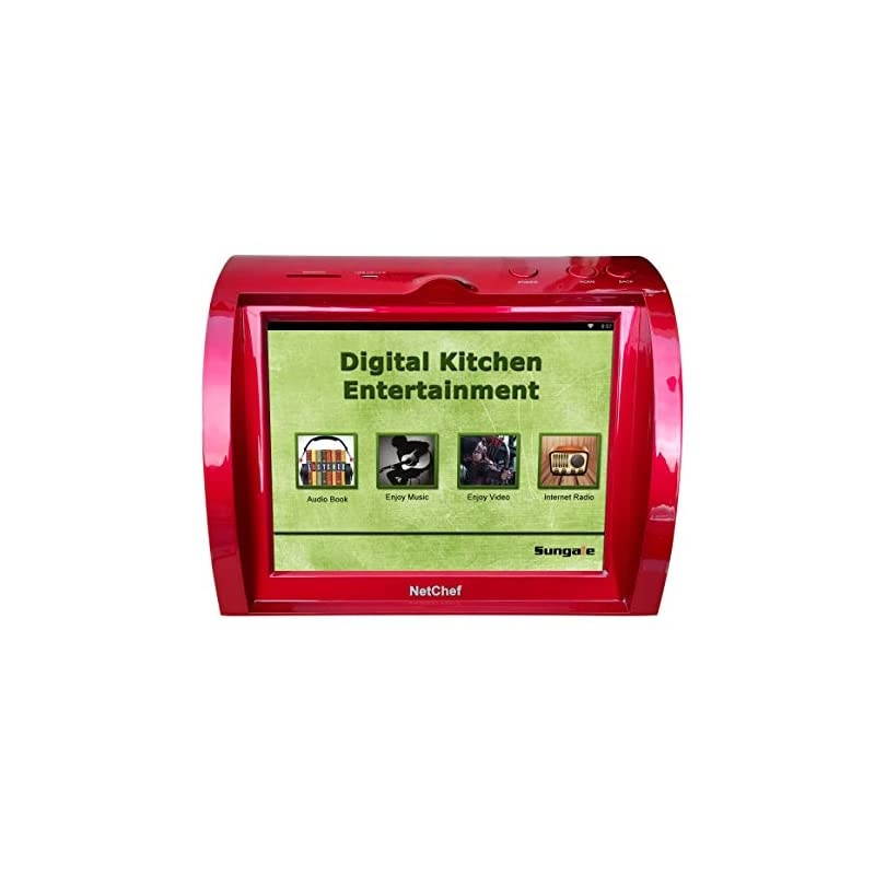 Radio with Hi-Fi Speakers, 8&rdquo; HD Touch Panel, Audio Book, 15K+ Radio Stations, Streaming Videos, Movies, Music, Auto Wi-Fi, Social Media, Recipes, More Features & Functions